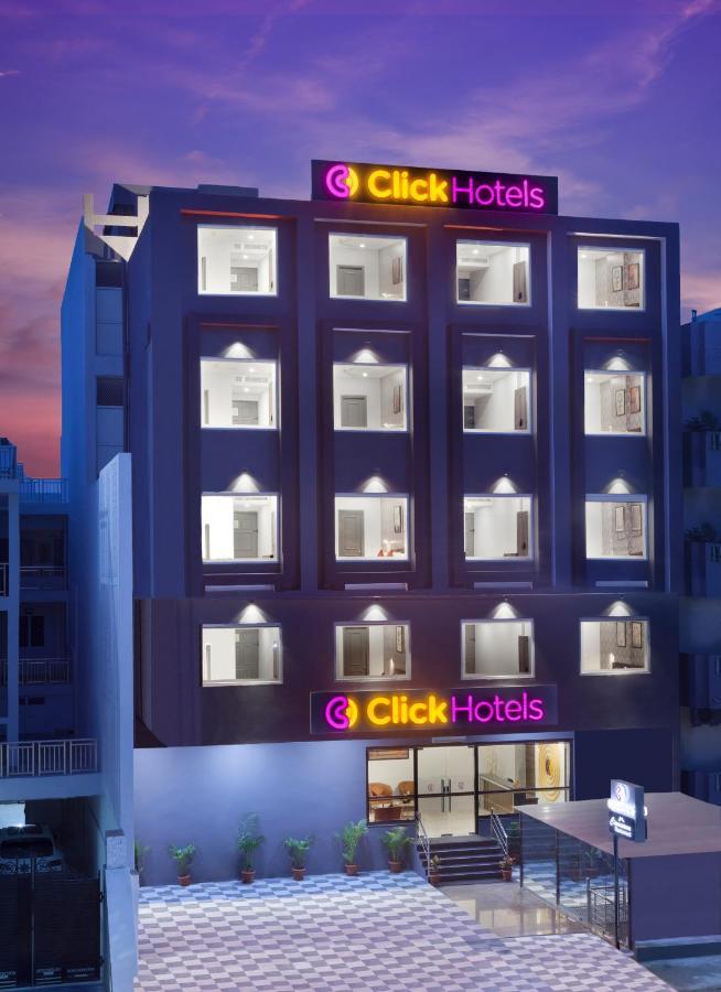 Click Hotel Jaipur, Raja Park Εξωτερικό φωτογραφία